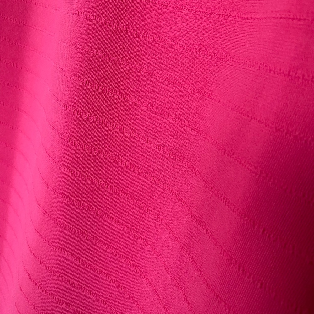 Guess V-Neck Mini Dress - Raspberry - Picture 4 of 7